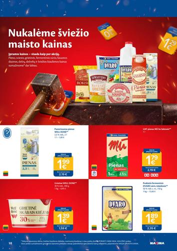 MAXIMA akcijų leidinys Nr. 34 nuo rugpjūčio 18 d.