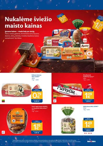 MAXIMA akcijų leidinys Nr. 34 nuo rugpjūčio 18 d.