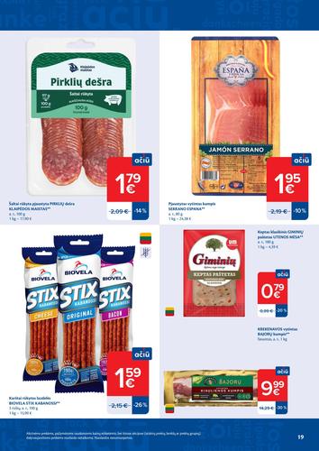 MAXIMA akcijų leidinys Nr. 34 nuo rugpjūčio 18 d.