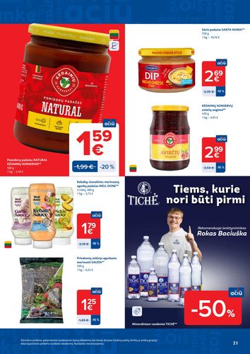 MAXIMA akcijų leidinys Nr. 34 nuo rugpjūčio 18 d.