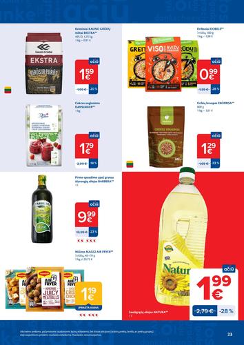 MAXIMA akcijų leidinys Nr. 34 nuo rugpjūčio 18 d.