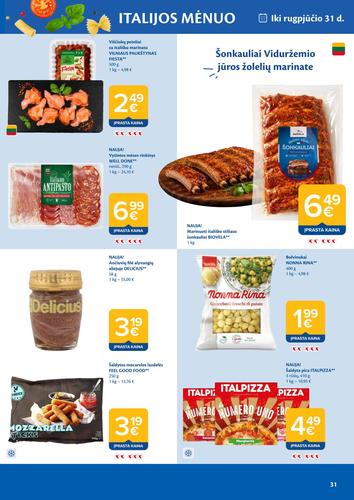 MAXIMA akcijų leidinys Nr. 34 nuo rugpjūčio 18 d.