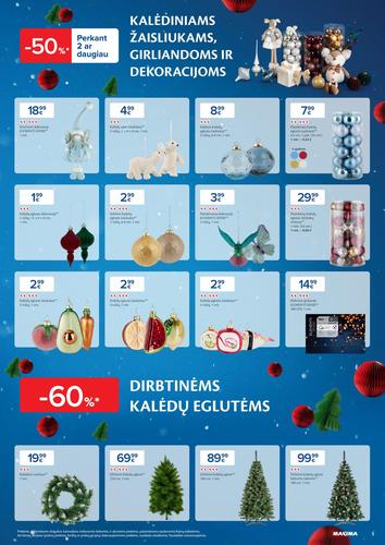 MAXIMA akcijų leidinys Nr. 49 nuo gruodžio 2 d.
