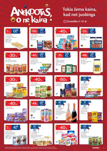 MAXIMA akcijų leidinys Nr. 49 nuo gruodžio 2 d.