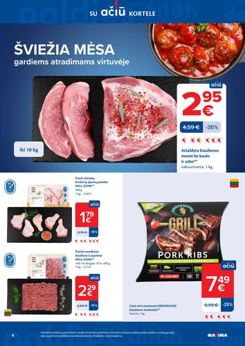 MAXIMA akcijų leidinys "AČIŪ akcijų  Nr. 10" nuo kovo 3 d.