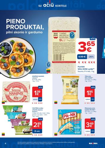 MAXIMA akcijų leidinys "AČIŪ akcijų  Nr. 10" nuo kovo 3 d.