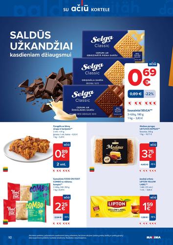 MAXIMA akcijų leidinys "AČIŪ akcijų  Nr. 10" nuo kovo 3 d.