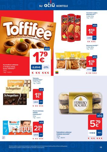 MAXIMA akcijų leidinys "AČIŪ akcijų  Nr. 10" nuo kovo 3 d.