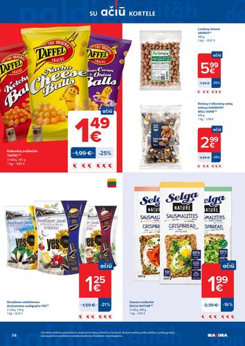 MAXIMA akcijų leidinys "AČIŪ akcijų  Nr. 10" nuo kovo 3 d.