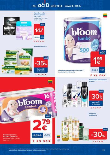 MAXIMA akcijų leidinys "AČIŪ akcijų  Nr. 10" nuo kovo 3 d.