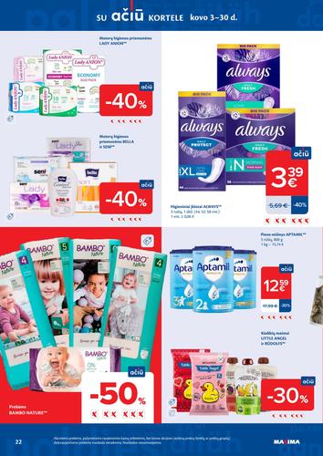 MAXIMA akcijų leidinys "AČIŪ akcijų  Nr. 10" nuo kovo 3 d.