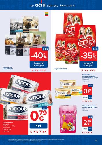 MAXIMA akcijų leidinys "AČIŪ akcijų  Nr. 10" nuo kovo 3 d.