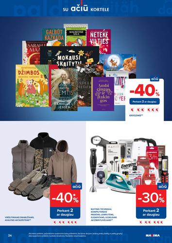MAXIMA akcijų leidinys "AČIŪ akcijų  Nr. 10" nuo kovo 3 d.