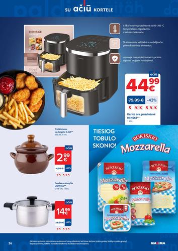 MAXIMA akcijų leidinys "AČIŪ akcijų  Nr. 10" nuo kovo 3 d.