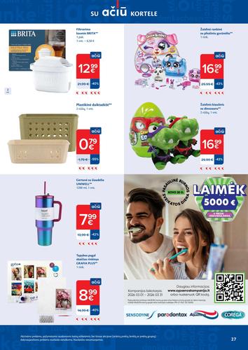 MAXIMA akcijų leidinys "AČIŪ akcijų  Nr. 10" nuo kovo 3 d.