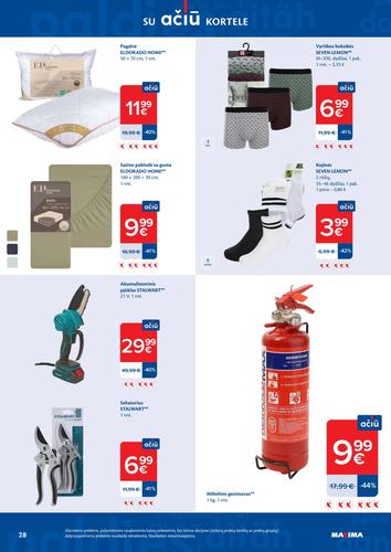 MAXIMA akcijų leidinys "AČIŪ akcijų  Nr. 10" nuo kovo 3 d.