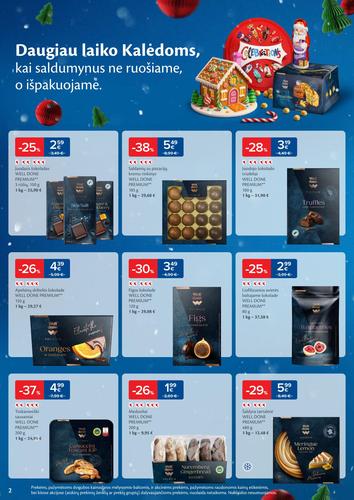 MAXIMA akcijų leidinys "Daugiau laiko Kalėdoms" nuo gruodžio 16 d.