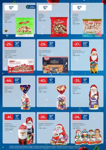 MAXIMA akcijų leidinys "Daugiau laiko Kalėdoms" nuo gruodžio 16 d.