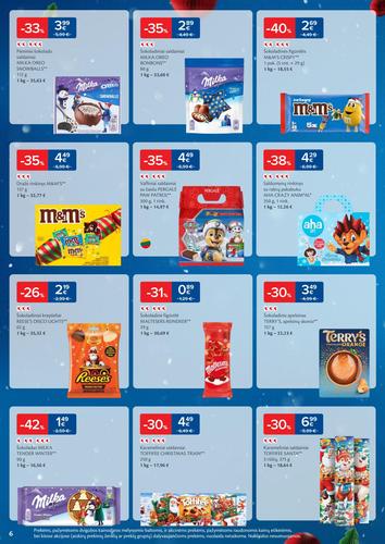 MAXIMA akcijų leidinys "Daugiau laiko Kalėdoms" nuo gruodžio 16 d.