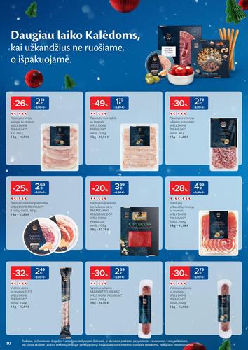 MAXIMA akcijų leidinys "Daugiau laiko Kalėdoms" nuo gruodžio 16 d.