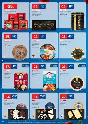 MAXIMA akcijų leidinys "Daugiau laiko Kalėdoms" nuo gruodžio 16 d.