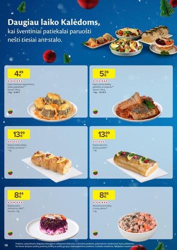 MAXIMA akcijų leidinys "Daugiau laiko Kalėdoms" nuo gruodžio 16 d.