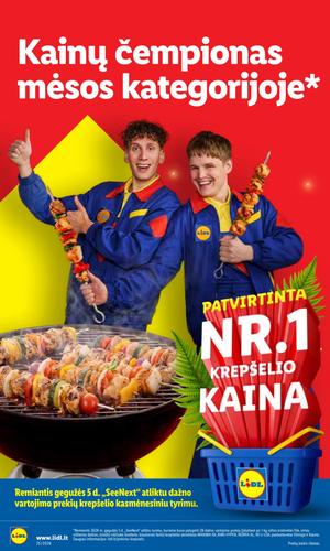 LIDL maisto akcijų leidinys nuo birželio 15 d.