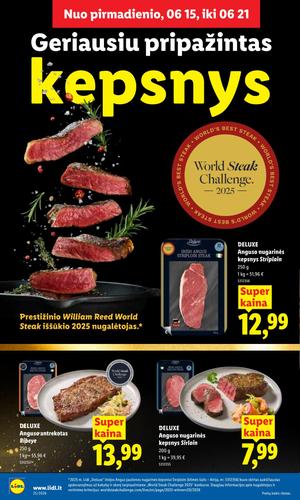 LIDL maisto akcijų leidinys nuo birželio 15 d.