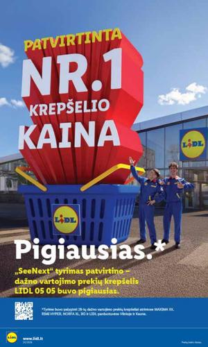 LIDL maisto akcijų leidinys nuo birželio 15 d.