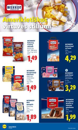 LIDL maisto akcijų leidinys nuo birželio 15 d.