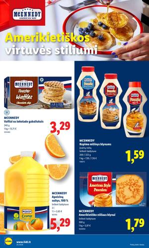 LIDL maisto akcijų leidinys nuo birželio 15 d.