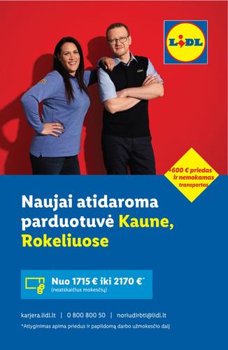 LIDL maisto akcijų leidinys nuo birželio 15 d.