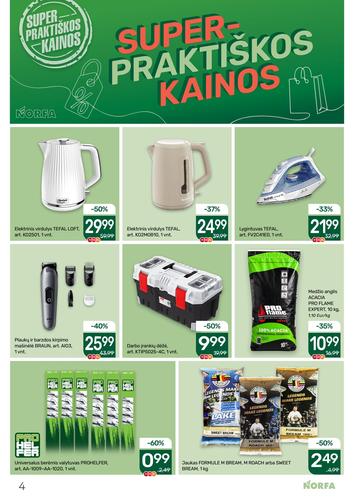 NORFA akcijų leidinys Nr. 15 nuo liepos 23 d.