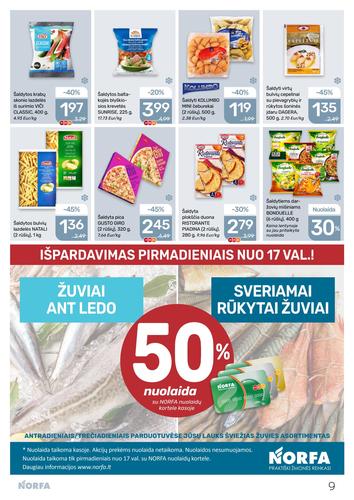 NORFA akcijų leidinys Nr. 15 nuo liepos 23 d.