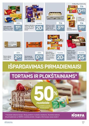 NORFA akcijų leidinys Nr. 15 nuo liepos 23 d.