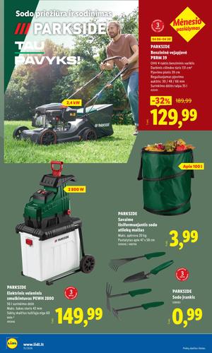 LIDL ne maisto prekių leidinys nuo balandžio 6 d.