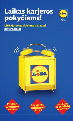 LIDL ne maisto prekių leidinys nuo balandžio 6 d.