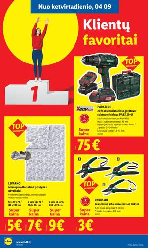 LIDL ne maisto prekių leidinys nuo balandžio 6 d.