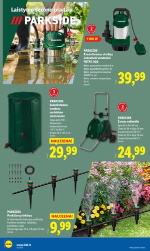 LIDL ne maisto prekių leidinys nuo kovo 16 d.