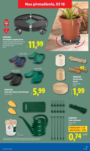 LIDL ne maisto prekių leidinys nuo kovo 16 d.