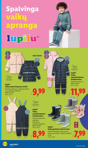 LIDL ne maisto prekių leidinys nuo kovo 16 d.