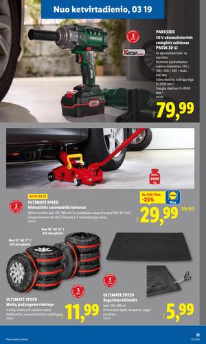 LIDL ne maisto prekių leidinys nuo kovo 16 d.