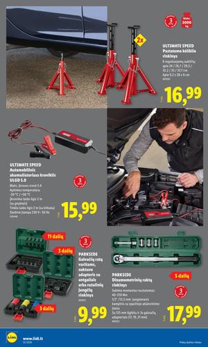 LIDL ne maisto prekių leidinys nuo kovo 16 d.