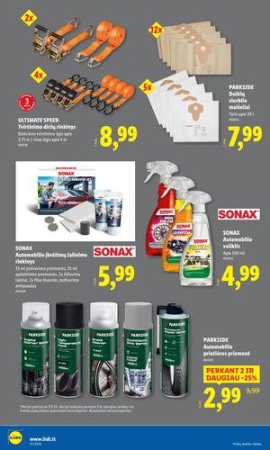 LIDL ne maisto prekių leidinys nuo kovo 16 d.