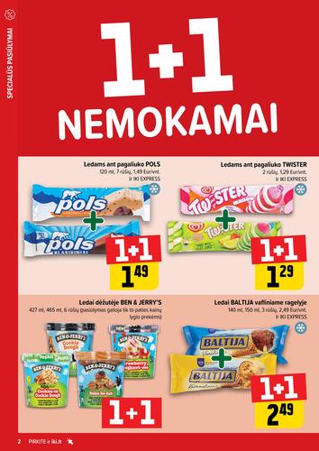 IKI akcijų leidinys "Daugiau yra pigiau Nr. 17" nuo balandžio 20 d.