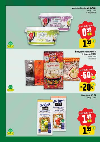 IKI akcijų leidinys "PIGINTUVO pasiūlymai Nr. 12" nuo kovo 16 d.