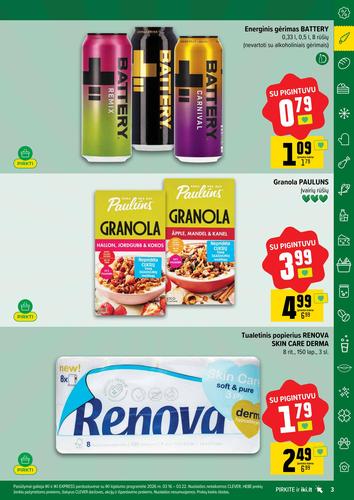 IKI akcijų leidinys "PIGINTUVO pasiūlymai Nr. 12" nuo kovo 16 d.