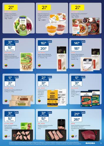 MAXIMA akcijų leidinys "SVEIKUOLIŲ MĖNUO" nuo sausio 6 d.