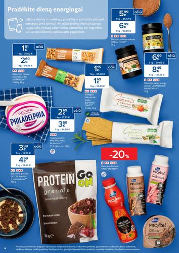 MAXIMA akcijų leidinys "SVEIKUOLIŲ MĖNUO" nuo sausio 6 d.