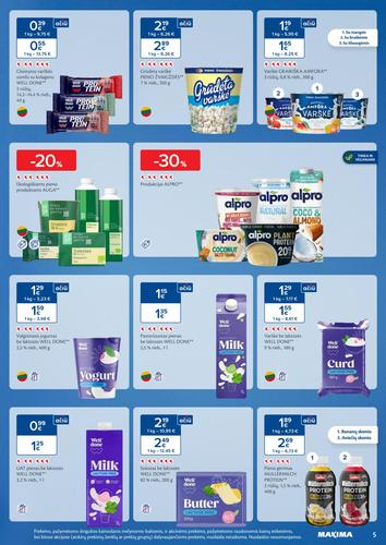 MAXIMA akcijų leidinys "SVEIKUOLIŲ MĖNUO" nuo sausio 6 d.